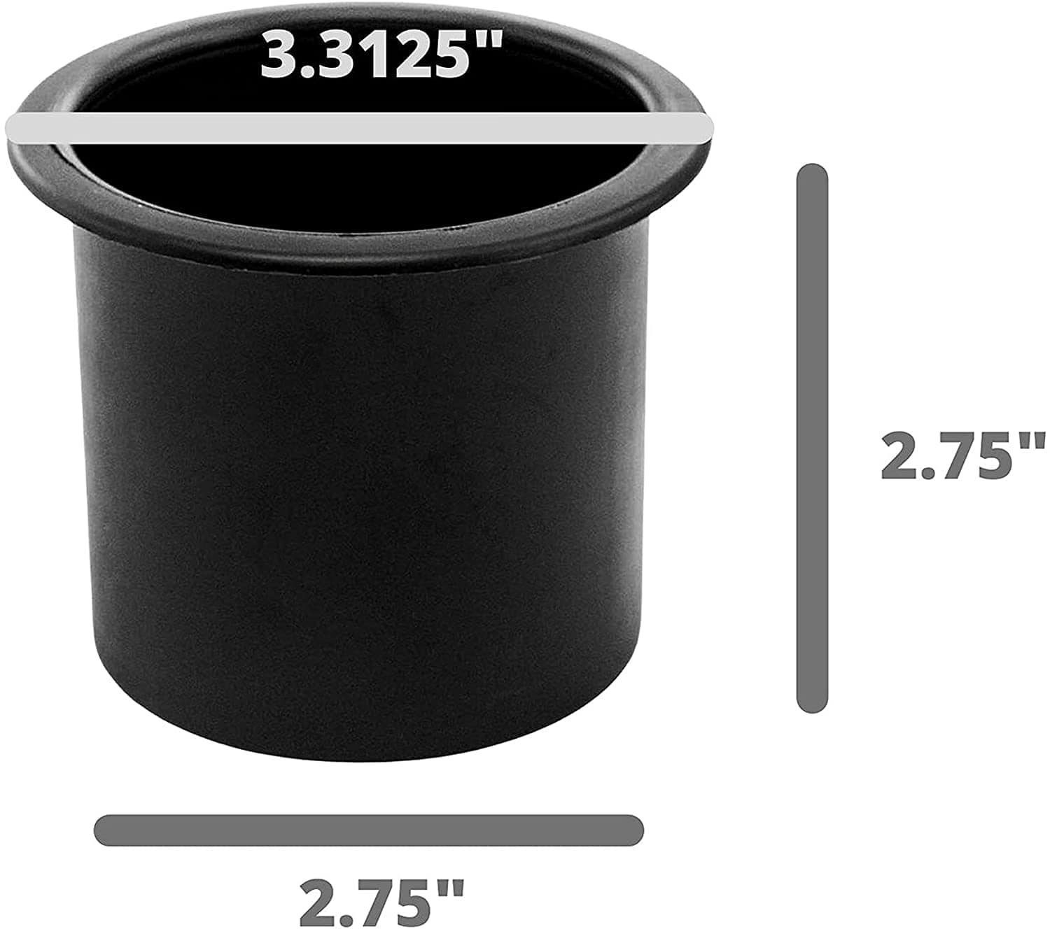 Portavasos de Plástico para 12 Tazas Empotrable Universal - Imagen 6