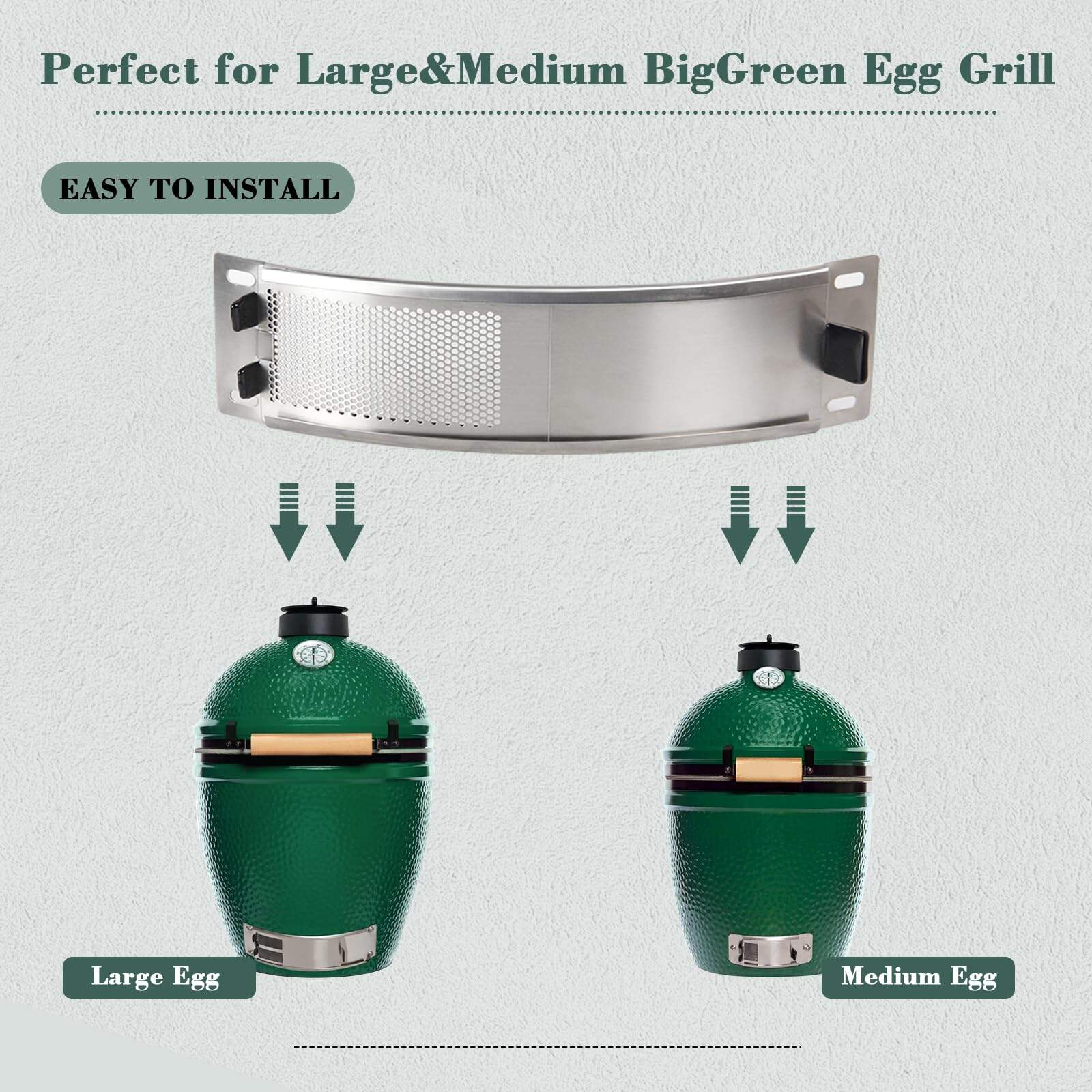 Puerta de ventilación de acero inoxidable KAMaster para Big - Imagen 3