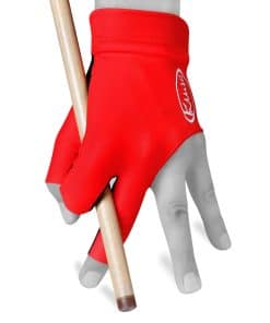 Guante de Billar KAMUI - Secado Rápido -Rojo