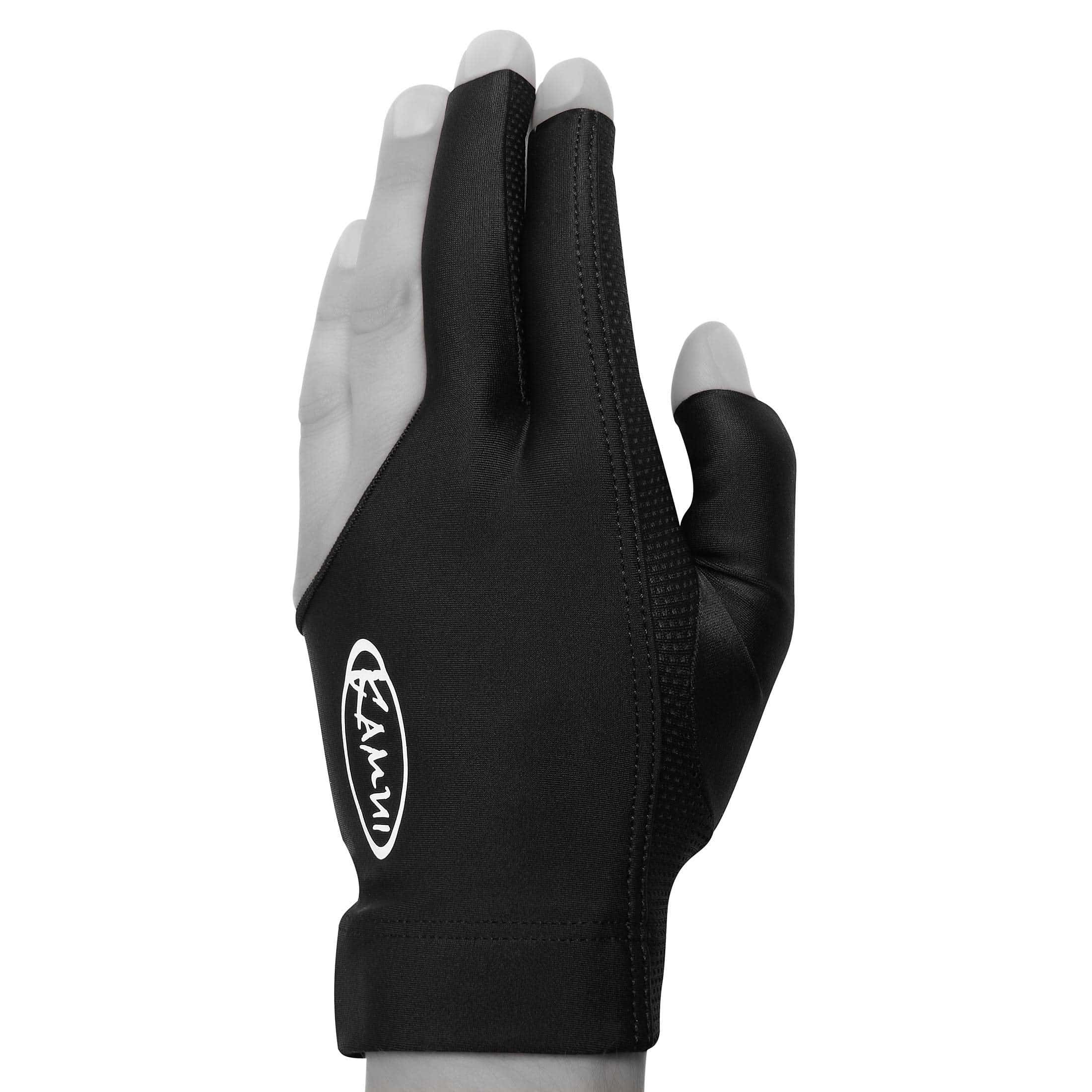 Guante de Billar KAMUI - Secado Rápido -Negro - Imagen 3