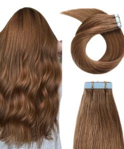 Extensiones de Cabello en Cinta de Pelo Humano YILITE 16