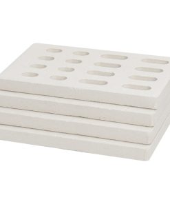 DELSbbq 4-Pack Placa de Calor Universal de Repuesto para