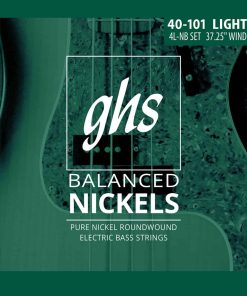 Cuerdas para Bajo GHS Balanced Nickels 4 Light Gauge,