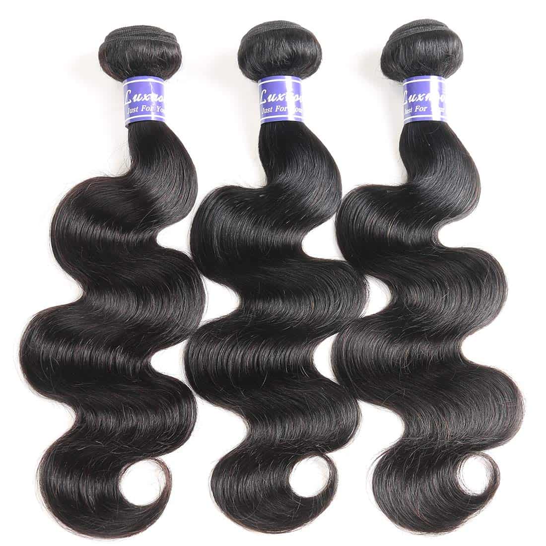 Luxnovolex Brazilian Hair Bundles Body Wave 100% Cabello