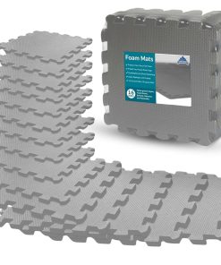 Alfombrillas de Espuma para Gimnasio, 16 Piezas, para