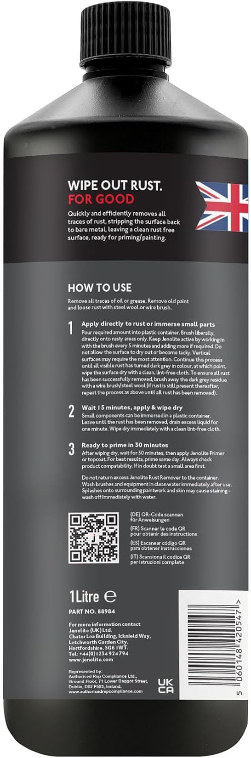 Removedor de óxido JENOLITE para metal - Líquido Espeso de - Imagen 8