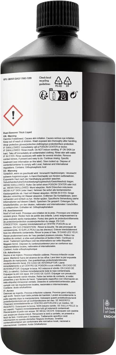 Removedor de óxido JENOLITE para metal - Líquido Espeso de - Imagen 9