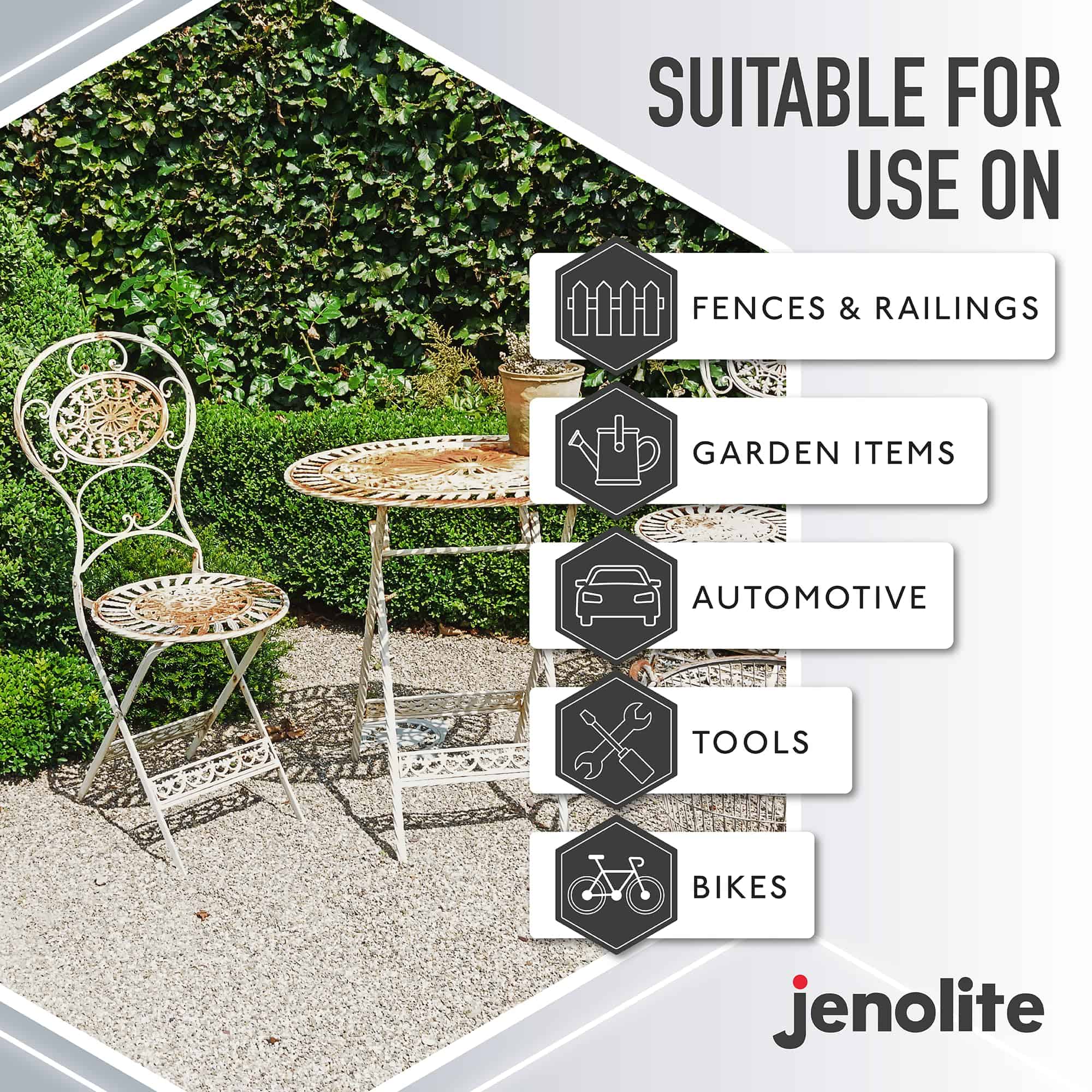 Removedor de óxido JENOLITE para metal - Líquido Espeso de - Imagen 5