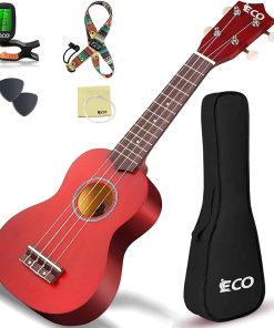 Kit de iniciación iECO Soprano Ukulele para niños y adultos