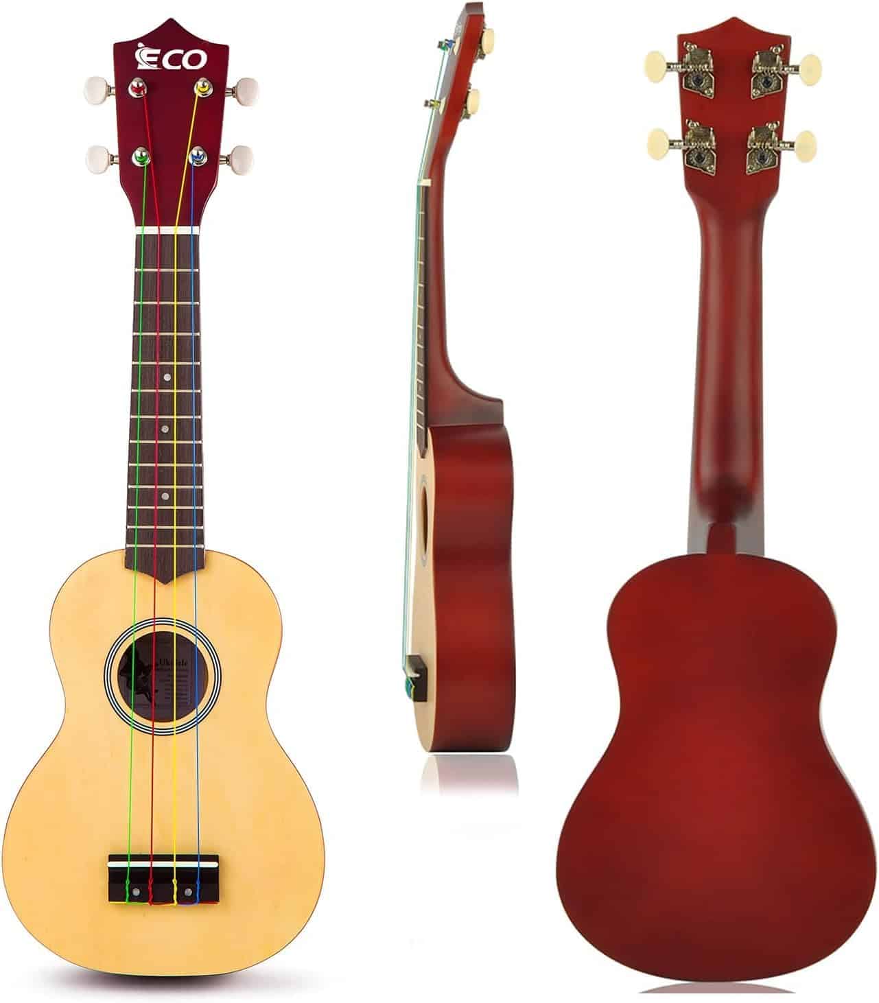 Kit de Inicio de Ukulele Soprano iECO para Niños y Adultos - Imagen 3