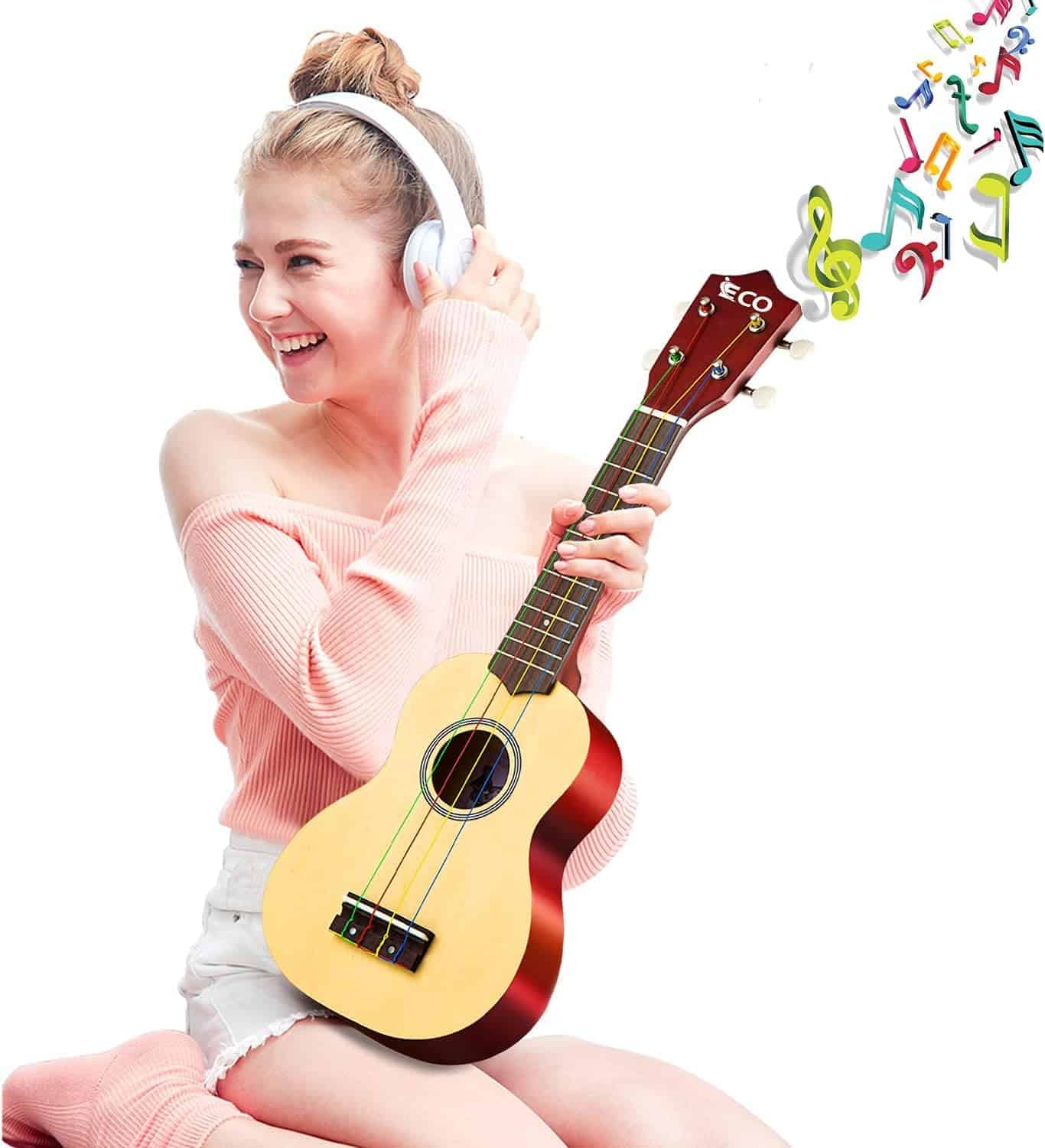 Kit de Inicio de Ukulele Soprano iECO para Niños y Adultos - Imagen 6