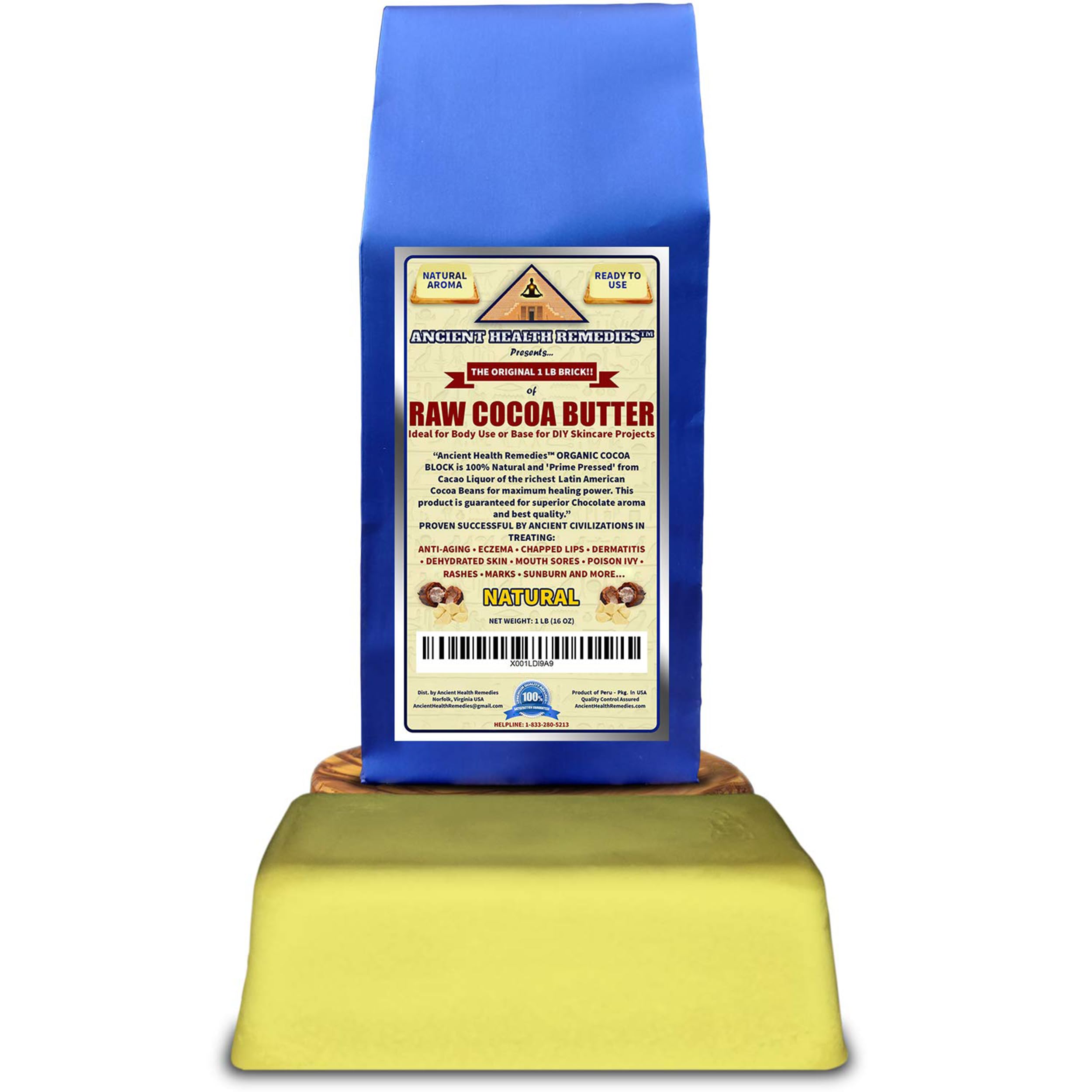 BLOQUES DE MANTECA DE CACAO ORGÁNICA SIN REFINAR DE - Imagen 3