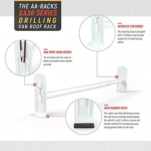 AA-Racks Modelo DX36 Compatible con Transit Connect 2008-13 - Imagen 4