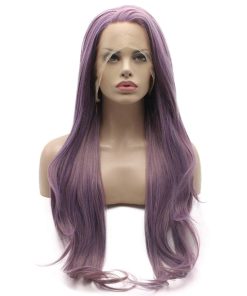 Pelucas Lushy Hair de Encaje Sintético Ondulado Largo 26