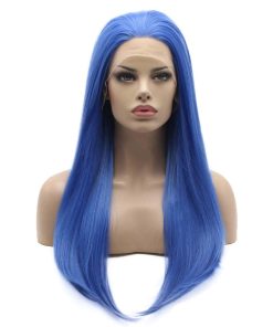 Pelucas Lushy Hair Sintética Recta de Encaje Frente Larga