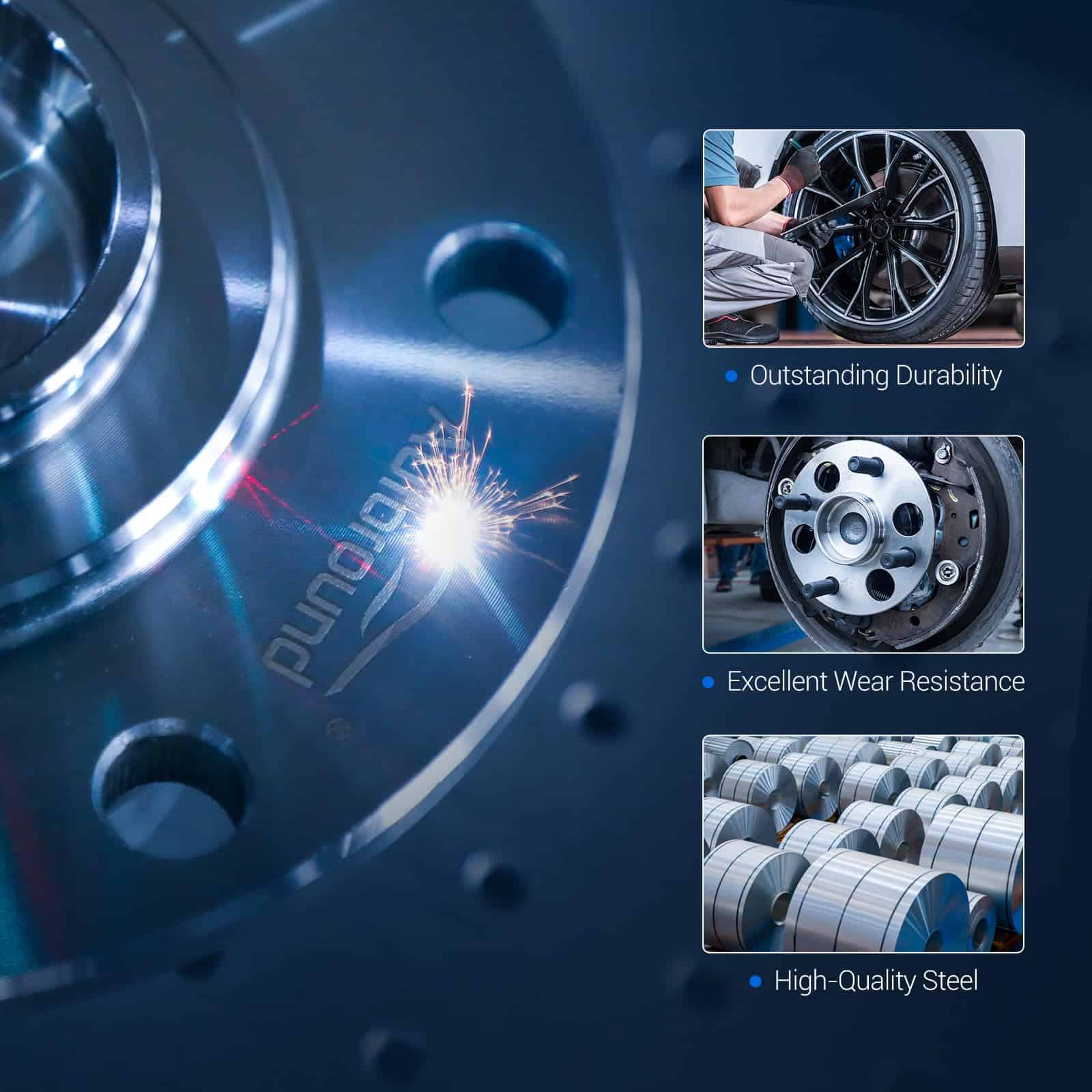 Autoround 512041 Ensamble de Buje y Cojinete Trasero para - Imagen 6