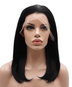 Pelucas de Encaje Frontal Sintético Lushy Hair Recto