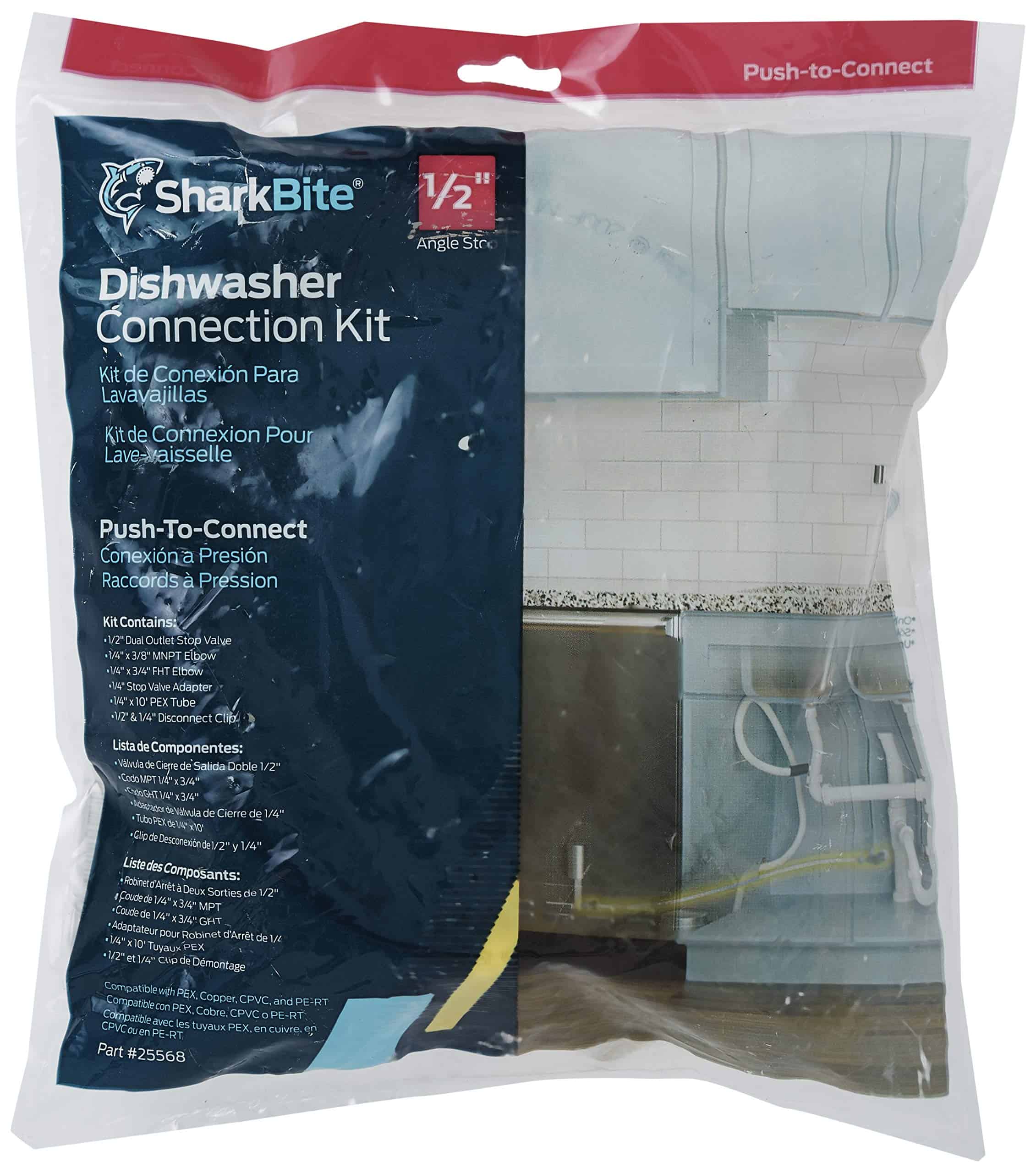 Kit de Conexión de Lavavajillas SharkBite, Conexión por - Imagen 7