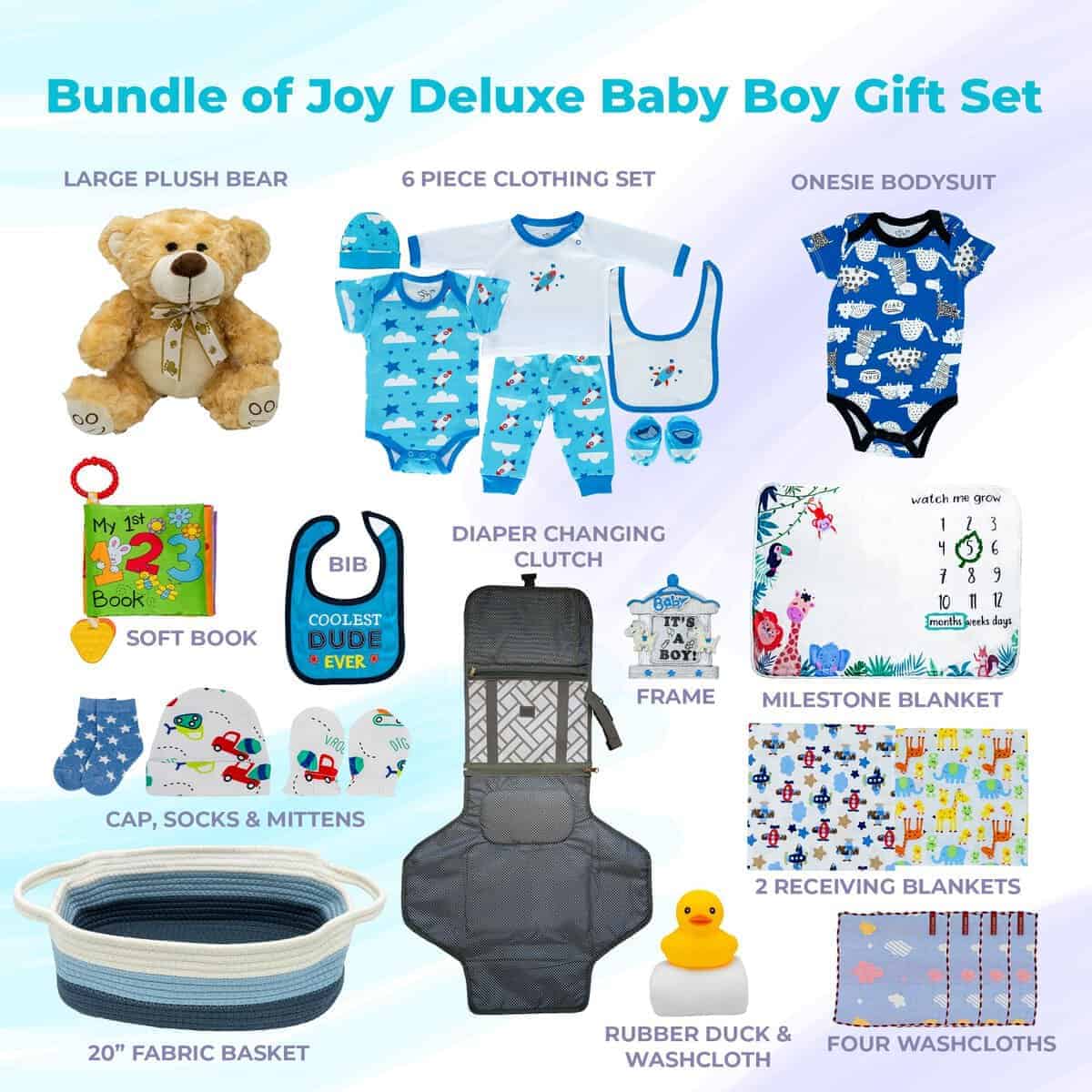 Set de regalo de lujo Bundle of Joy Deluxe para recién - Imagen 3