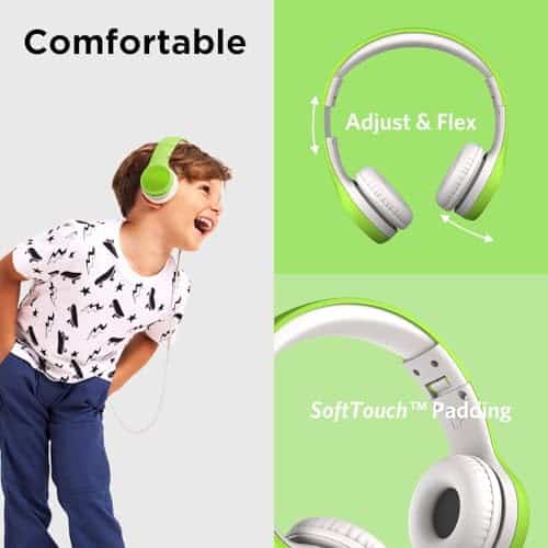 Auriculares On-Ear para niños LilGadgets Connect+ Style con - Imagen 3