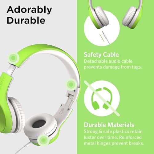 Auriculares On-Ear para niños LilGadgets Connect+ Style con - Imagen 4