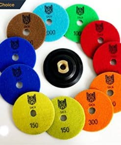 Almohadillas de pulido de diamante húmedo/seco Saca - Para