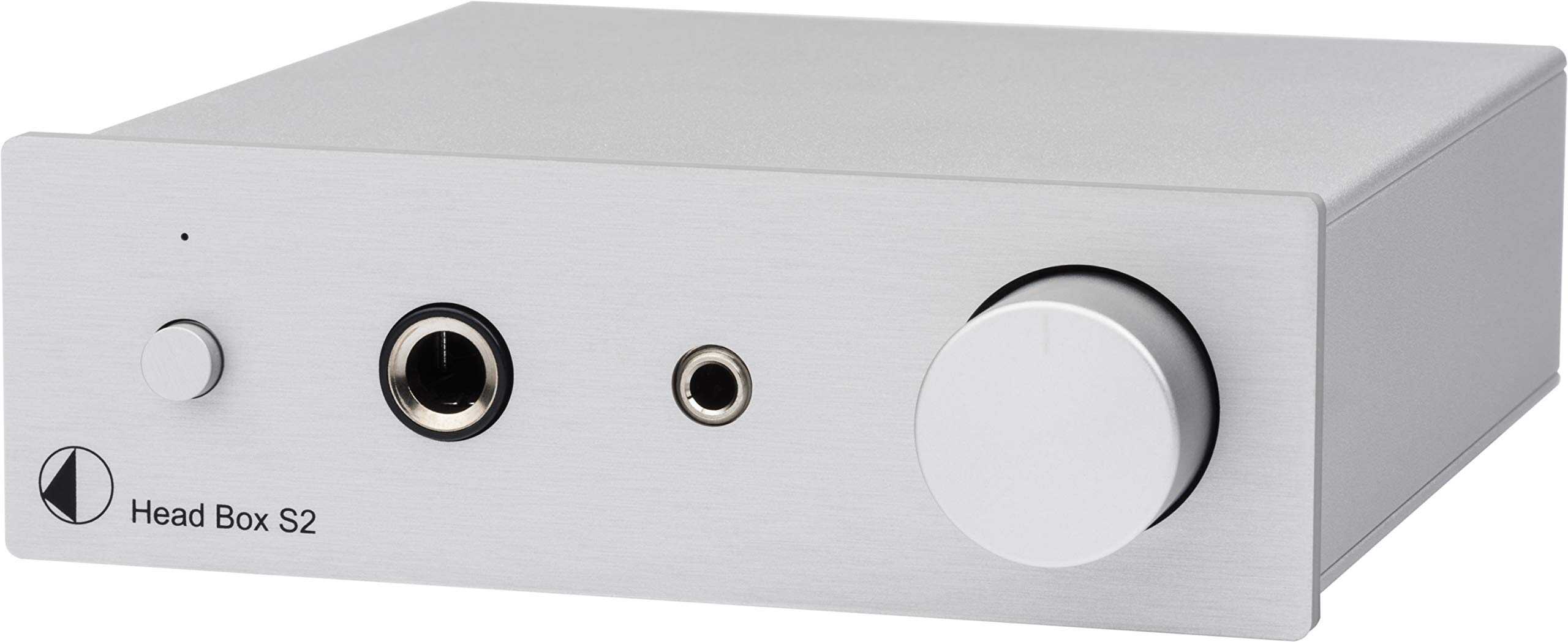 Amplificador de auriculares Pro-Ject Head Box S2 - Plata