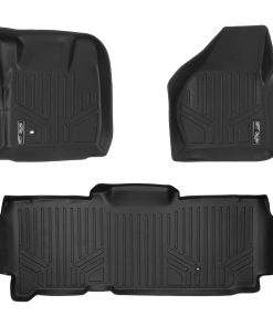 Set de Tapetes para Pisos MAXLINER de 2 Filas, Color Negro