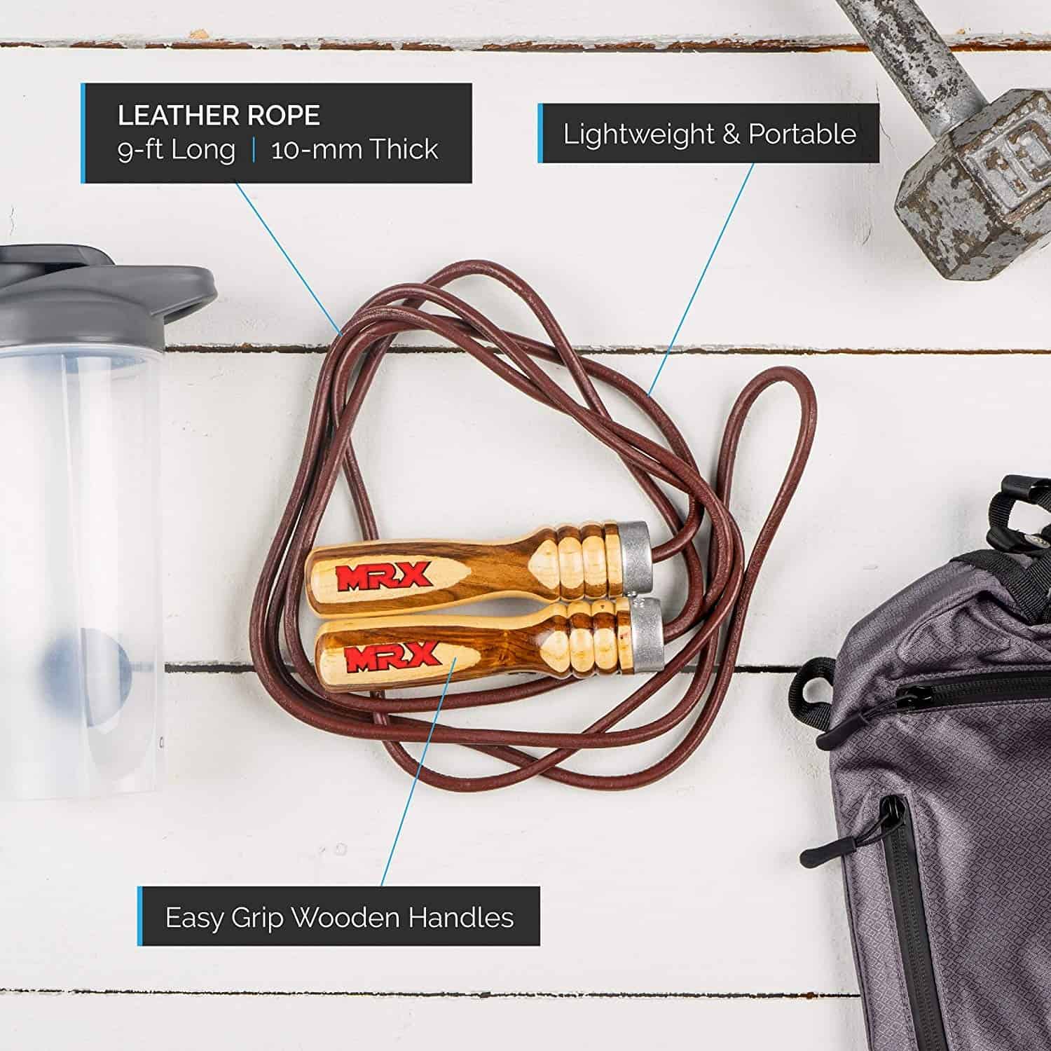 Cuerda para Saltar para Fitness, Ejercicio para Hombres y - Imagen 5