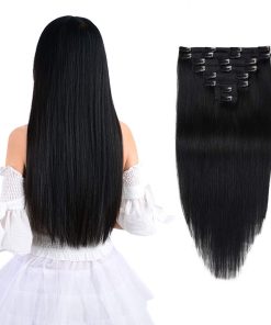 Extensiones de Cabello Clip en Remy de 20" Pelo Humano
