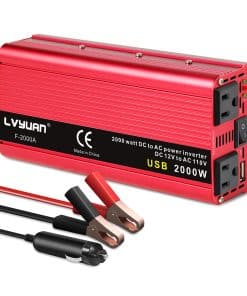 Convertidor de Corriente para Coche LVYUAN 1000W 12V a 110V
