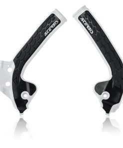 Acerbis X-Grip Protectores de Marco Blanco/Negro