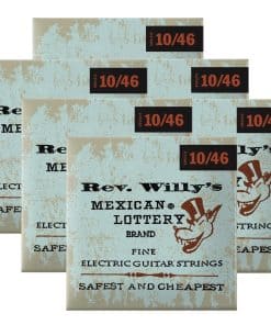 Cuerdas para Guitarra Eléctrica Dunlop Rev. Willy's 10-46