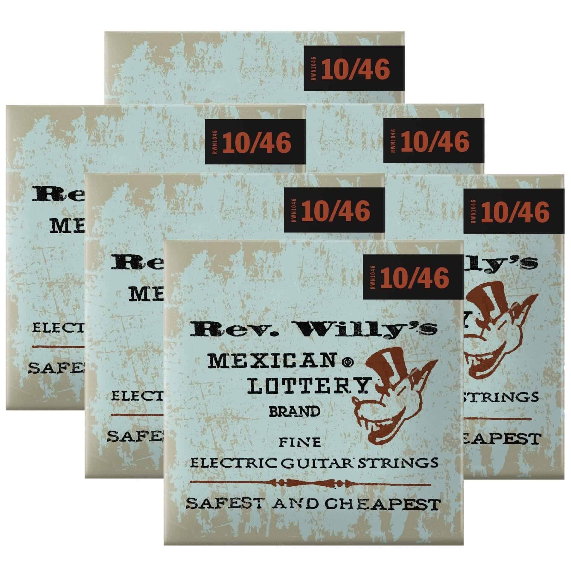 Cuerdas para Guitarra Eléctrica Dunlop Rev. Willy's 10-46