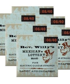 Cuerdas de Guitarra Eléctrica Dunlop Rev. Willy's 08-40