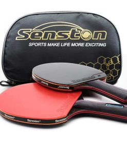 Juego de 2 paletas de ping pong profesionales Senston para