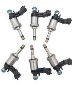 Juego de 6 inyectores de combustible con boquilla de 6