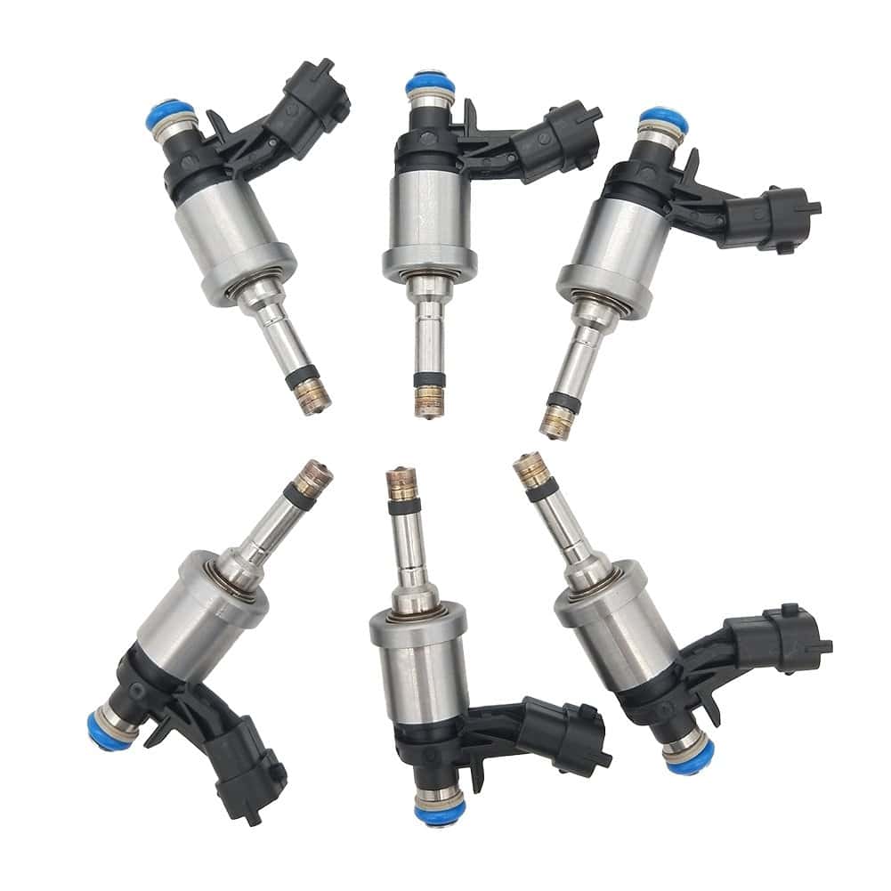 Juego de 6 inyectores de combustible con boquilla de 6