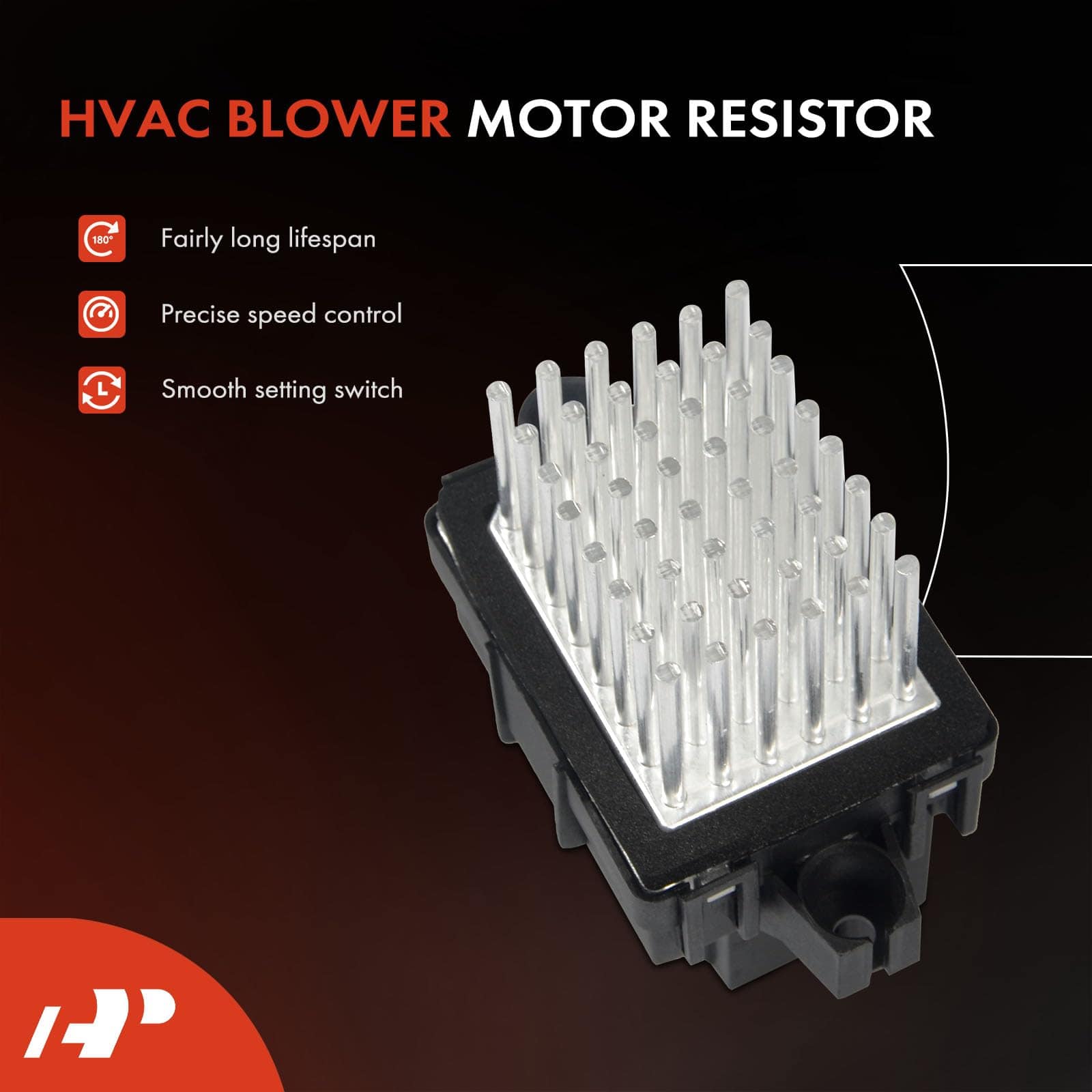 Resistor de motor soplador HVAC A-Premium compatible con - Imagen 3