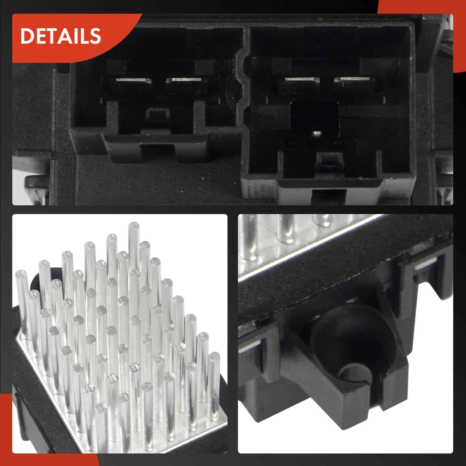Resistor de motor soplador HVAC A-Premium compatible con - Imagen 7