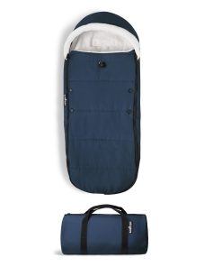 Saco para pies BABYZEN YOYO, Azul Marino - Forro de Sherpa