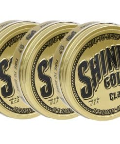 Pomada de Arcilla Mate Shiner Gold | Fijación Fuerte |