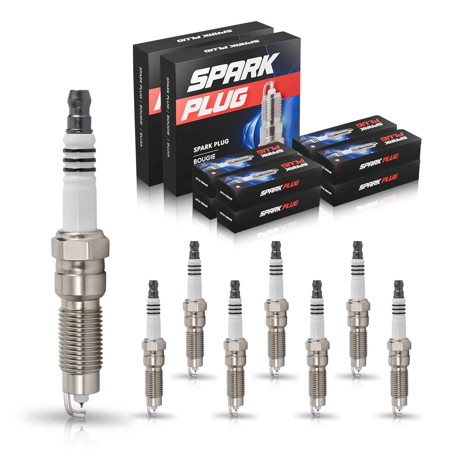 Bujía de Platino ENA para SP509 HJFS24FP Compatible con