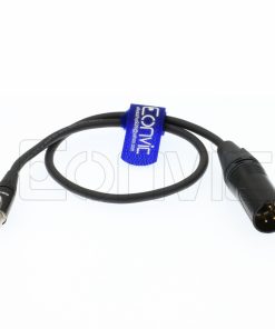 Cable de alimentación Eonvic de 4 pines XLR macho a mini