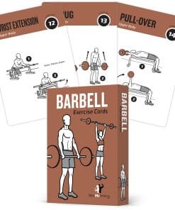 Baraja de Ejercicios con Barra para Entrenamiento NewMe