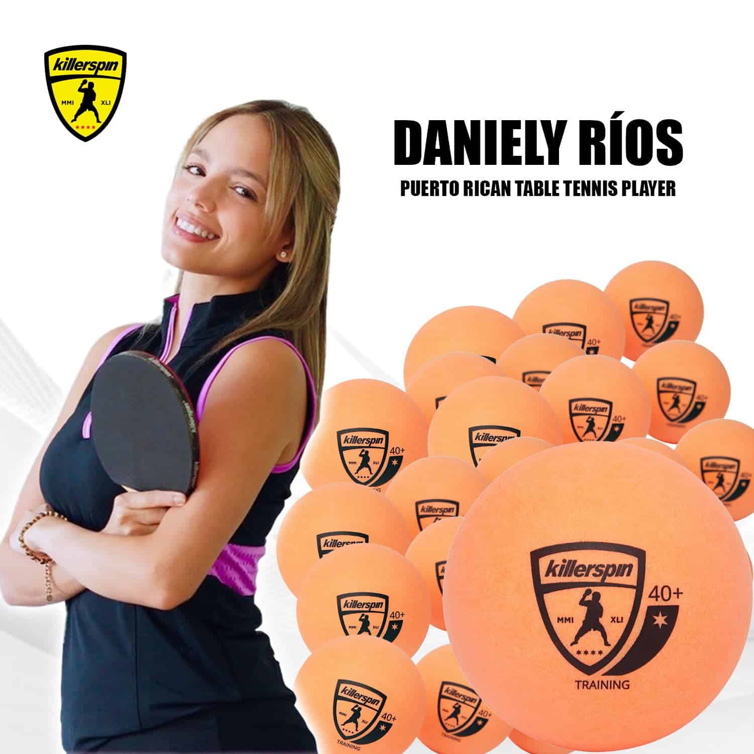 Pelotas de Entrenamiento Killerspin 1 Estrella 40+ - Imagen 5