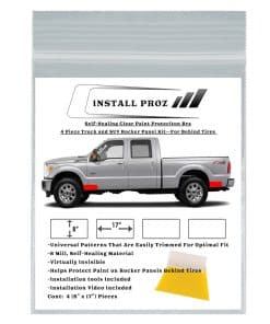 Kit de Protección de Pintura Clara de 4 Piezas para Paneles