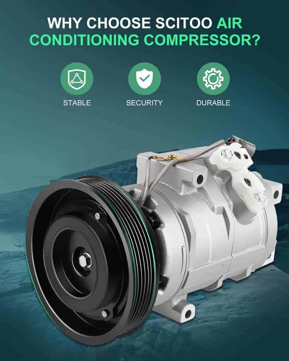 Compresor de Aire Acondicionado SCITOO para Acura MDX para - Imagen 4