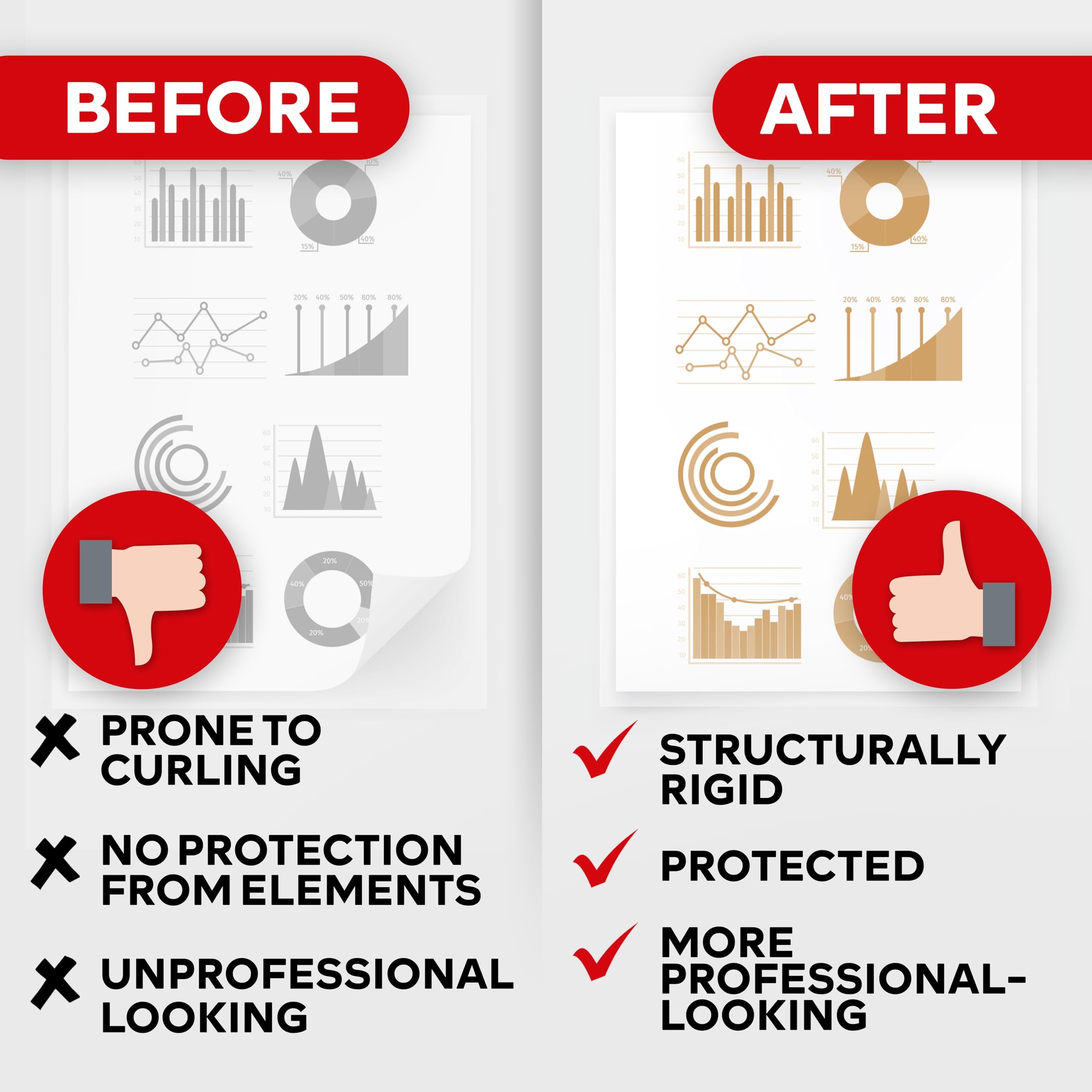 Hojas de Laminación Autoadhesivas XFasten, 9 x 12 Pulgadas - Imagen 5