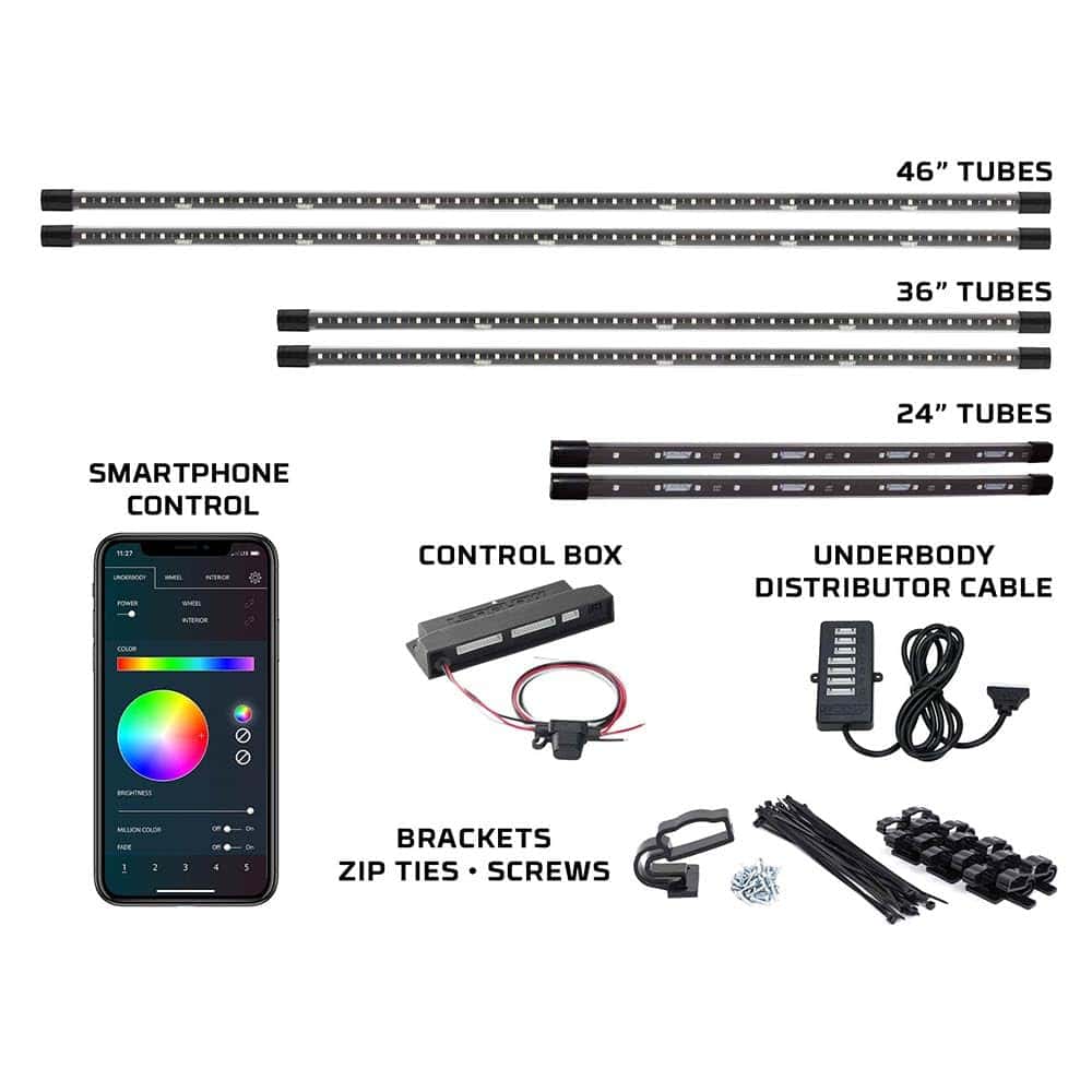 Kit de Iluminación LED bajo del vehículo de camión en un - Imagen 3